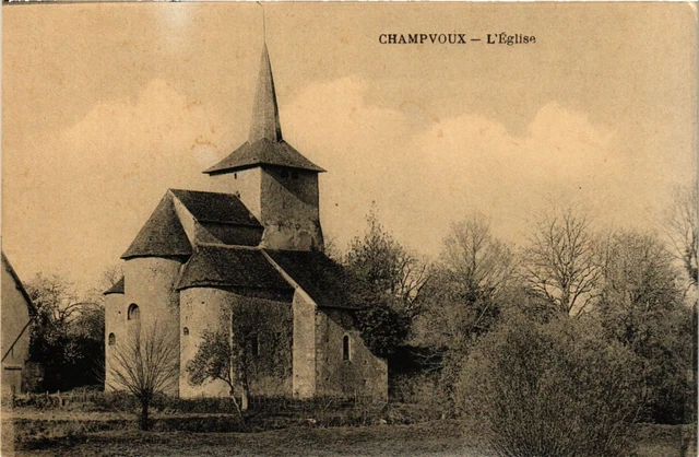 CPA AK Champvoux-L'Église (420740)