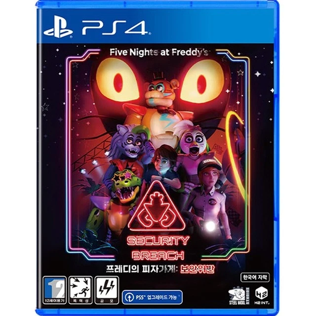 FIVE NIGHTS AT Freddy's Security Breach [Korean English Chinese