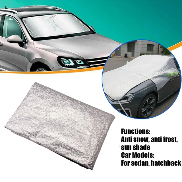 Car Covers Truck Cover Hood Windshield Protection Anti-Frost Shade Tool Sun C2Z1