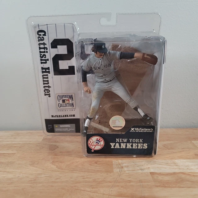 McFarlane Cooperstown Collection Series 2 Catfish Hunter Rare Yankees Variant McFarlane Cooperstown Collection Series 2 Catfish Hunter Rare Yankees Variant