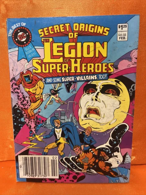 Best Of Dc Blue Ribbon Digest #33, Secret Origins Of Legion Of Superheroes, 1983
