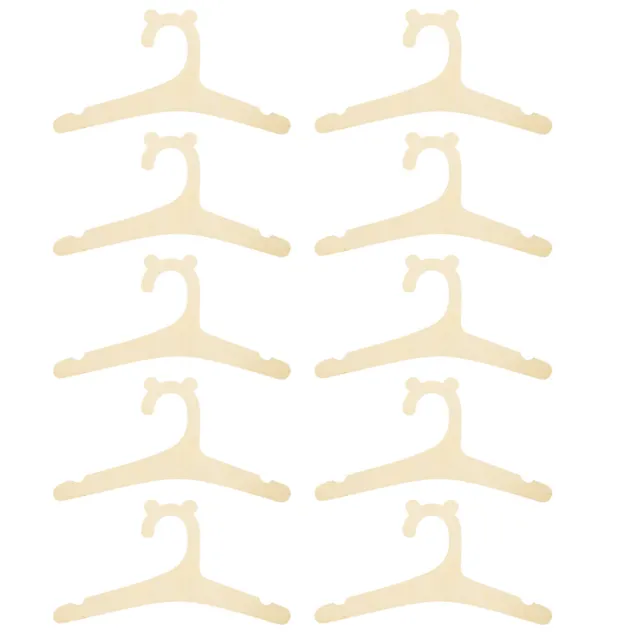 Cintre en bois avec des clips pour jupe ou pantalon 36 cm. - MCM
