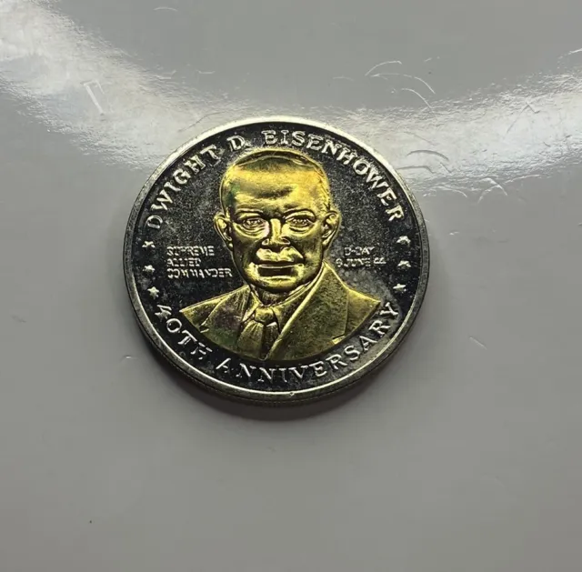 National Historic Mint Double Eagle Commemorative Coin Dwight D. Eisenhower