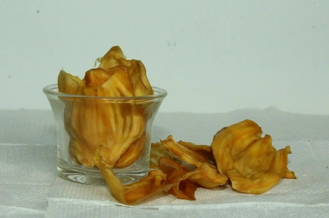 Bio Getrocknete Jackfruchtscheiben Waraka Natural Pure Premium Qualität...