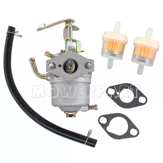 Carburetor Carb For Champion 80cc 2.4HP 1200 1500 Watts Gas Generator Fuel Line