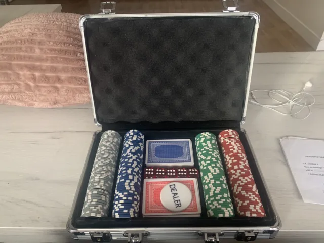 Jeu De Poker En Malette Metal