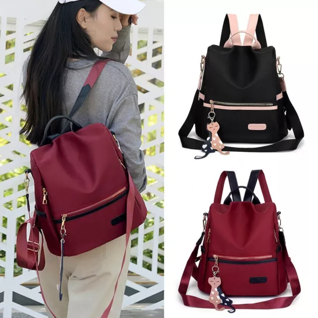 Waterproof School Bags Large Capacity Women Backpack  Teenage Girls