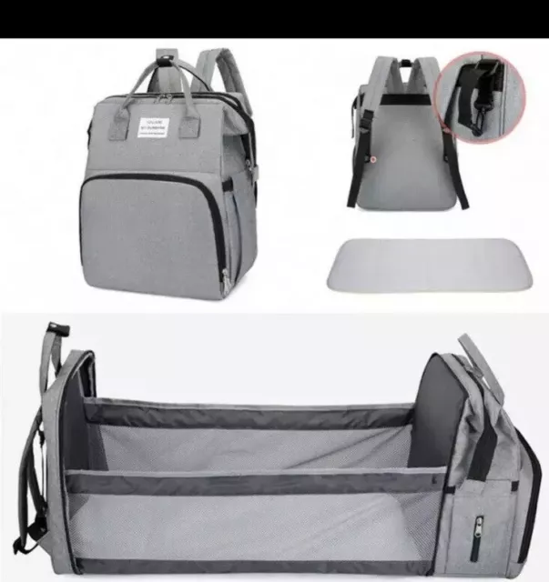 Diaper Bag Backpack Baby Diaper Bag with Changing Station for Baby Girls Boys