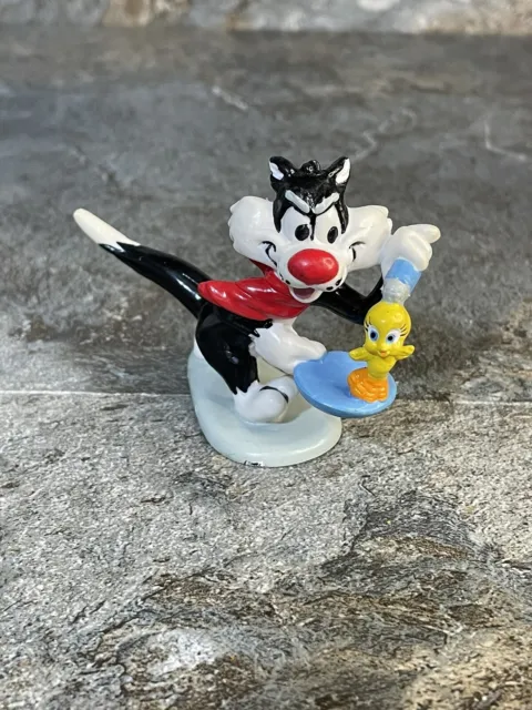 1988 Warner Bros Applause Looney Tunes Sylvester & Tweety Bird Figure Pvc