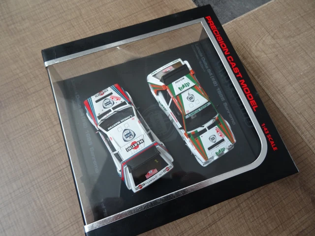 Miniature HPI-Mirage 1/43 Lancia Delta Integrale - D. Cerato 3e Sanremo Rally 1991 - N°8279