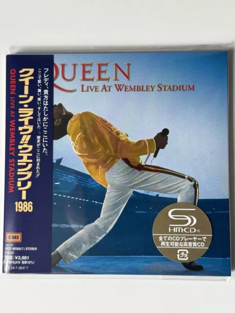 Queen Live At Wembley Stadium Japan Mini Lp 2Shm-Cd