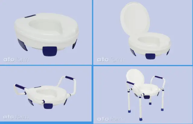 Clipper II -VII | Toilettensitzerhöhung |  | bis zu 185 kg | Hygieneprodukt