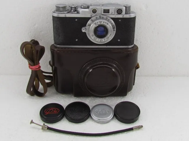 FED 1 ФЕД type 1g Vintage 1953-1955 USSR Russian RF 35mm Camera copy Leica-II(D)