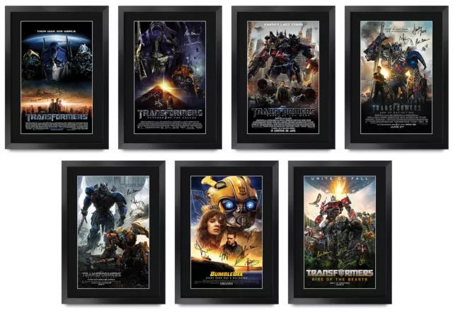 Transformers Excellent Gift Idea Printed A3 Poster Signed Picture for Movie Fans