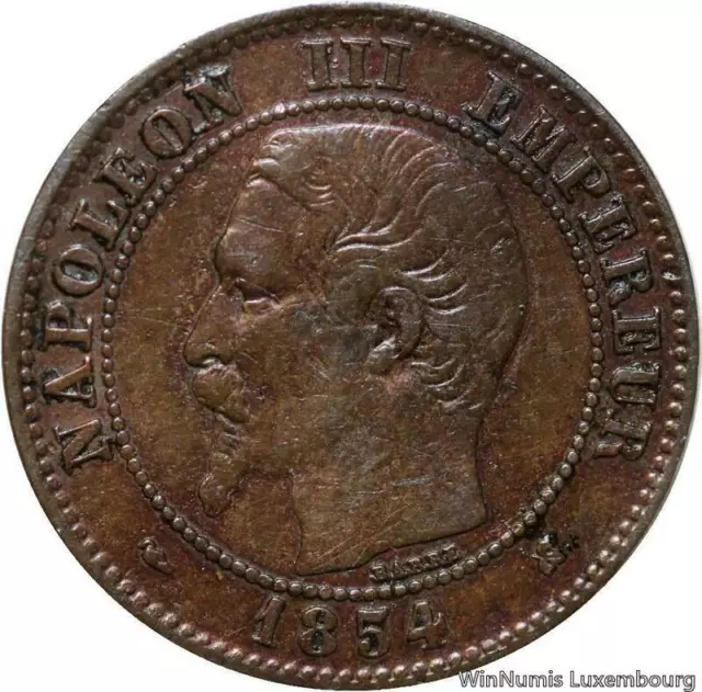 V3048 France 2 Centimes Napoléon III 1854 K Bordeaux ->Faire offre