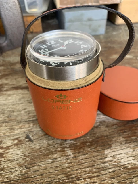 Vintage Réveil LORENZ Quartz  Static Fonctionnel