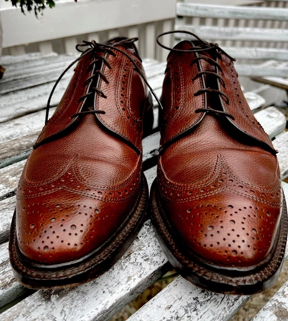 NEW ALLEN EDMONDS MacNeil 11.5E Longwing Blutcher Black  display picture 1