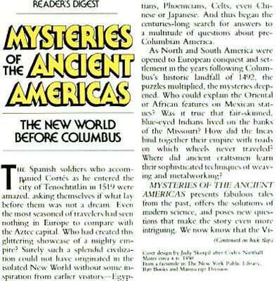 Ancient America Before Columbus Mysteries Pyramids Vikings Anasazi HUGE 365 PIX 3