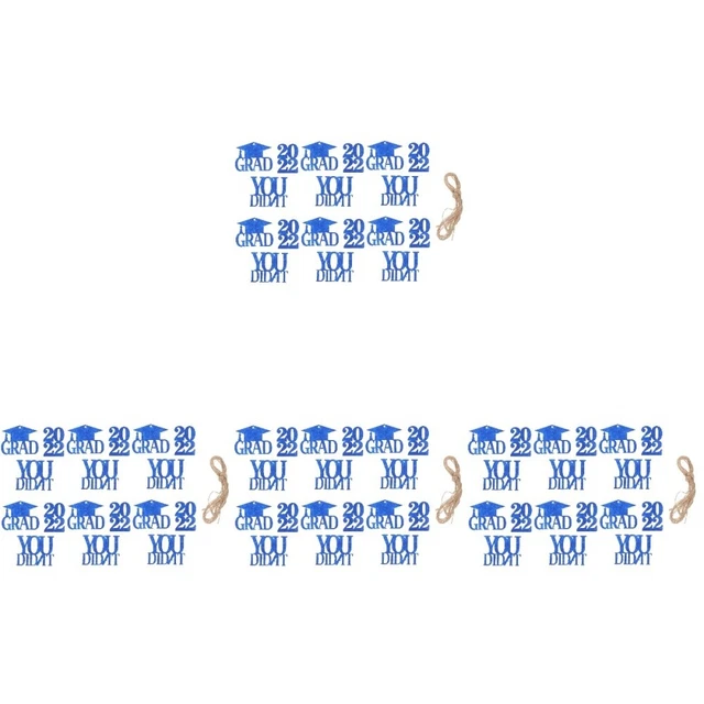 72 PCs Dekorative Abschlussgeschenk Label Geschenkbox Hanging Labels Tags