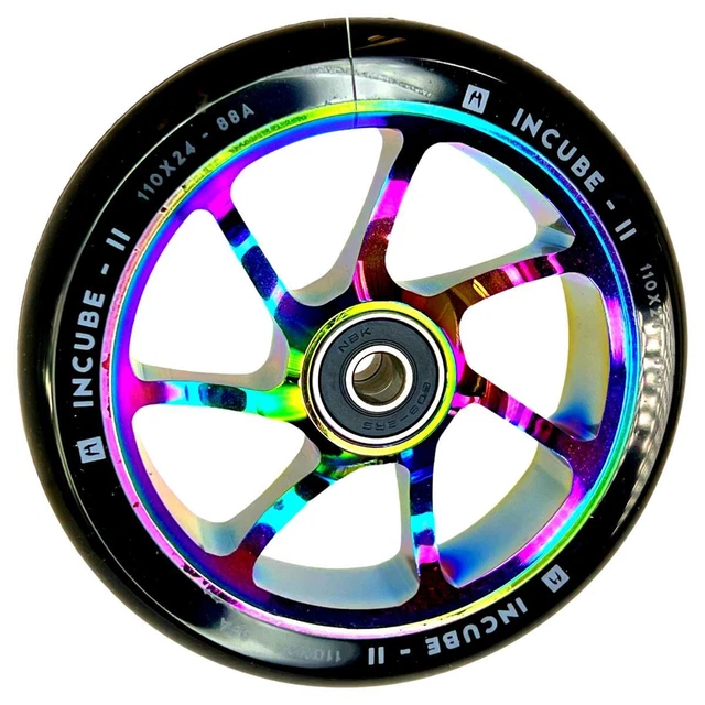 Roue De Remplacement 110mm Noir - Ethic DTC Incube II - Pour Trottinette Stunt