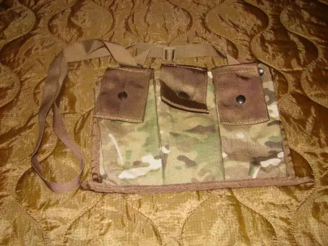 NEW Army Issued MOLLE II M4 6-Magazine Bandoleer Ammunition Pouch - OCP/Multicam