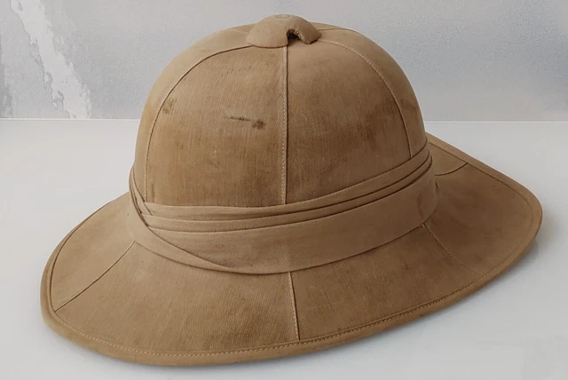 Orig. britischer Tropenhelm / 2. Weltkrieg / Failsworth Hats Ltd. 1942 