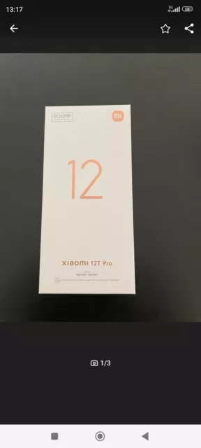 Xiaomi 12T Pro - 256GB - Schwarz (Ohne Simlock) (Dual-SIM)