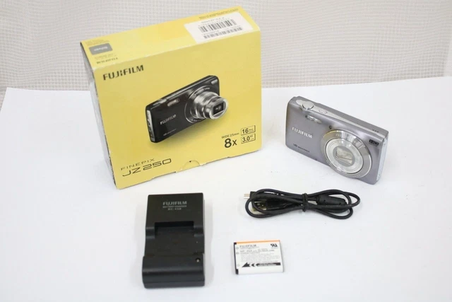 FUJIFILM FINEPIX JZ 250 Series 16.0MP Digital Camera Black W