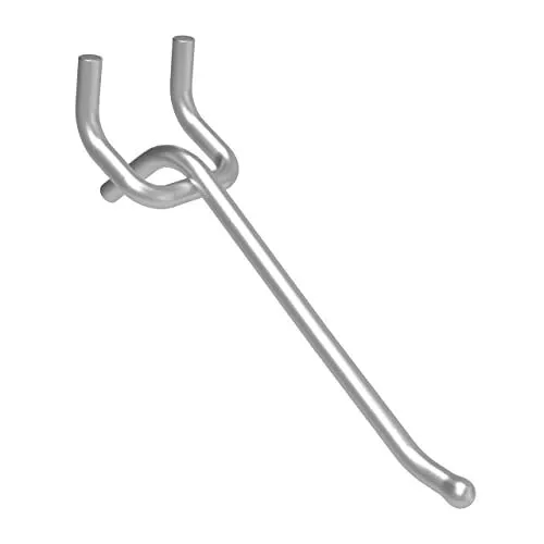 Pegboard Hooks 0.204'' Diameter 4 inch Silver Metal Ball Ending Garden Tool O...