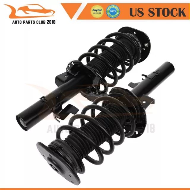 For Volvo S80 07-13 Front Complete Struts Springs Shocks Absorbers Assembly × 2