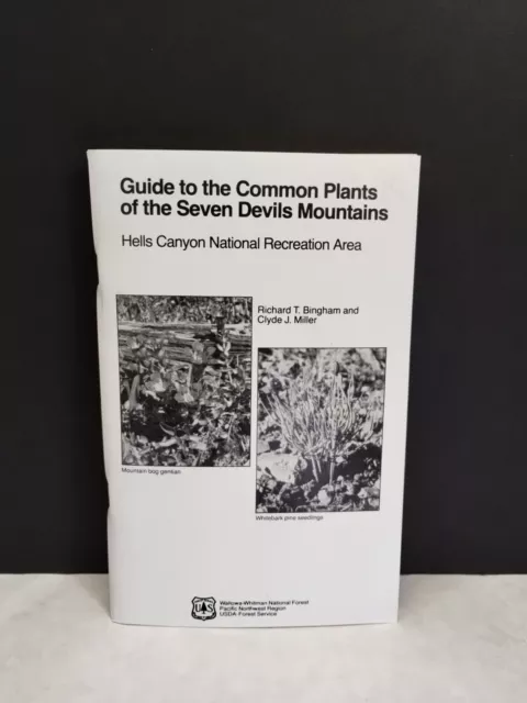 Guide to the Common Plants of the Seven Devils Mountains Idaho US Forest Service