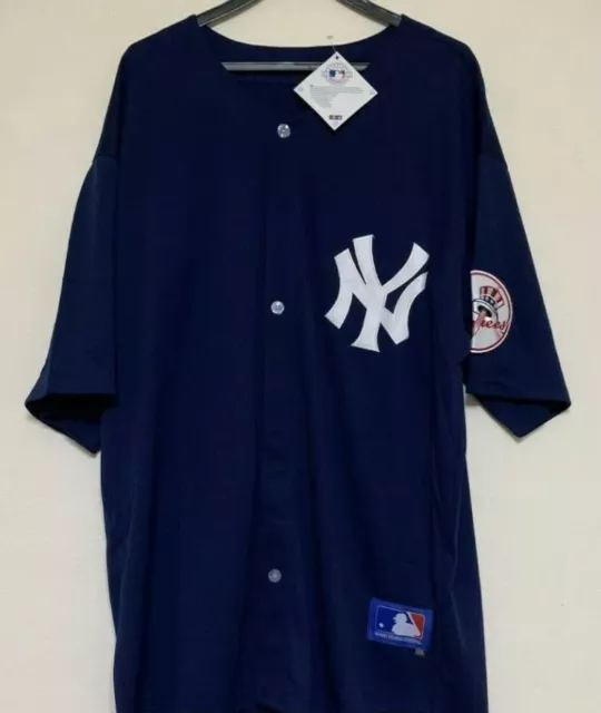 New York yankees Jeter navy adult MLB Baseball jersey clearance XS-3XL SIZE RANG