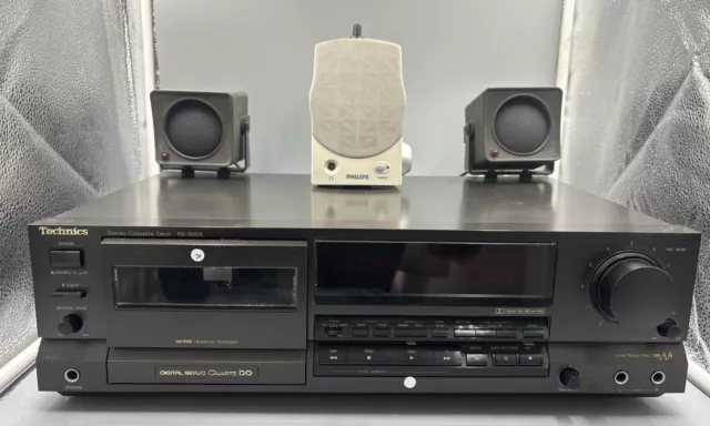 Technics RS-B655 Tapedeck Kassettedeck Spezialanfertigung mit Lauchtsprechern