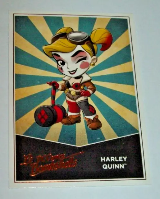 Cryptozoic Lil DC Comics Bombshells Harley Quinn Card