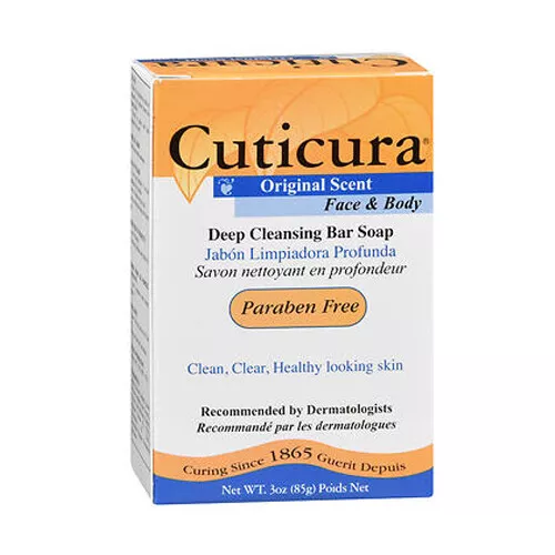 Cuticura Medicated Antibacterial Soap Original Formula 3 oz By Cuticura