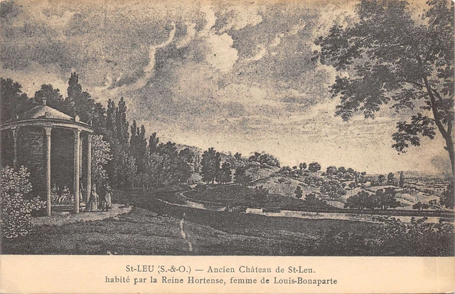 95-Saint Leu La Foret-Illustration Ancien Chateau De Saint Leu-N�6026-E/0221
