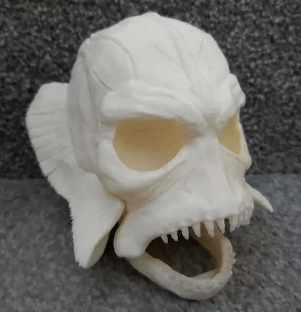 The Creature From The Black Lagoon Skull Model Moving Jaw Bones 3d Printed