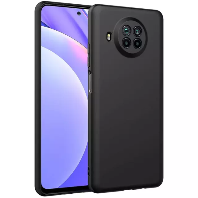 Schutzhülle Für Xiaomi Mi 10T Lite Handy Hülle Slim Case Cover Tasche Schwarz