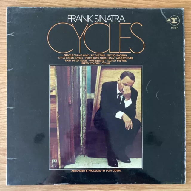Frank Sinatra - Cycles - 1968 Vinyl Record - Reprise Records RLP 1027