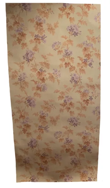 Beautiful early 20th Cent French Zuber floral wallpaper 1148
