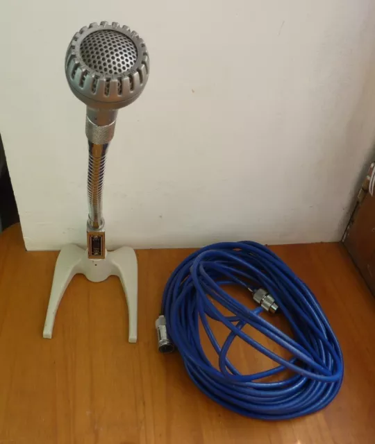 Ancien Microphone Melodynamic 76 A  Melodium Paris