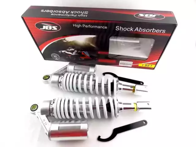 HONDA CB650C 335mm JBS REAR AIR NITROGEN CELL SHOCK ABSORBERS SW