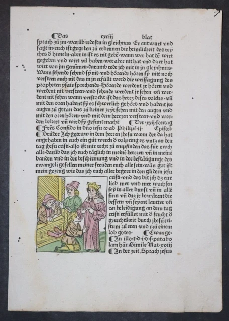 Inkunabel,Plenarium,Evangelien Und Episteln,Johann Schobser,Augsburg,1487,(5)