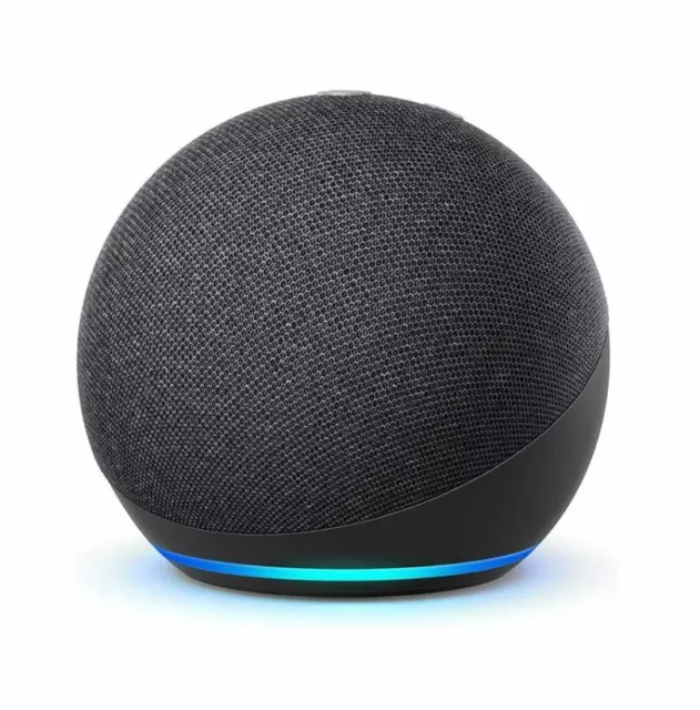 Amazon Echo Dot 4. Generation Smart Home Lautsprecher mit Alexa Schwarz NEU