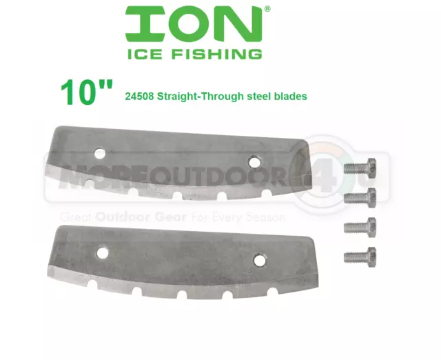 ION 15750 6 Inch Replacement Blades for ION Complete Ice Drilling Augers,  Silver $28.99 - PicClick