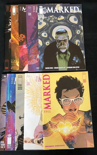 The Marked Image Comics 10 Issue Collection Hine, Haberlin, & Van Dyke