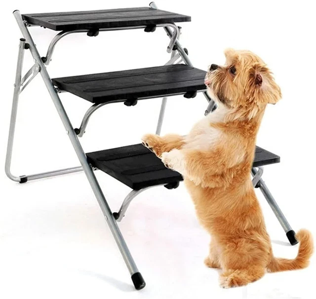 Faltbar Tiertreppe Tragbare Hundeauto Treppenleiter Haustierleiter Hundetreppe