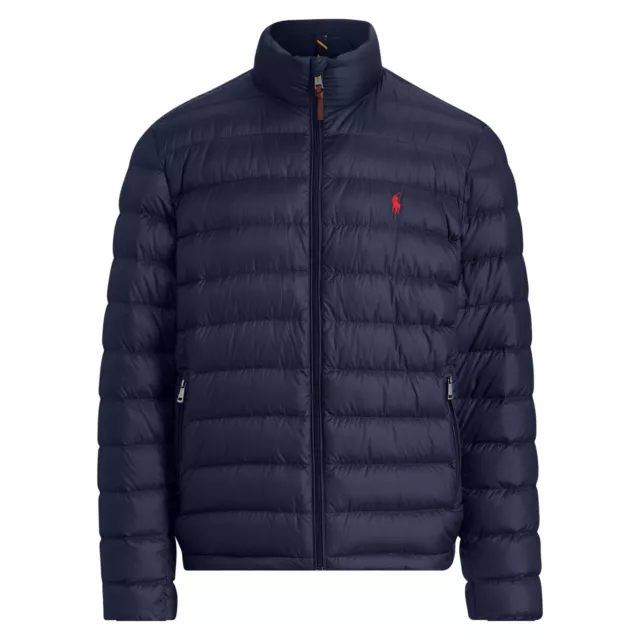 $228 NWT POLO RALPH LAUREN Men's Packable Quilted Down Puffer Jacket Sz XXL 2XL