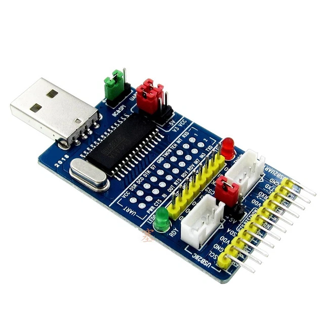 CH341A USB TO I2C/IIC/SPI/UART/TTL/ISP Adapter EPP/MEM parallel Port