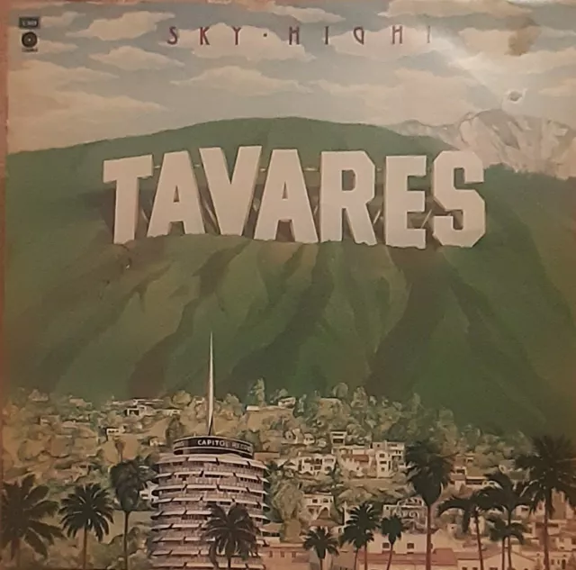 Tavares ‎– Sky-High! .Vinyl LP. Capitol records 1976/ E.ST 11533